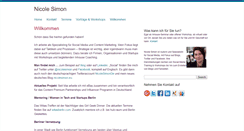 Desktop Screenshot of de.nicole-simon.eu